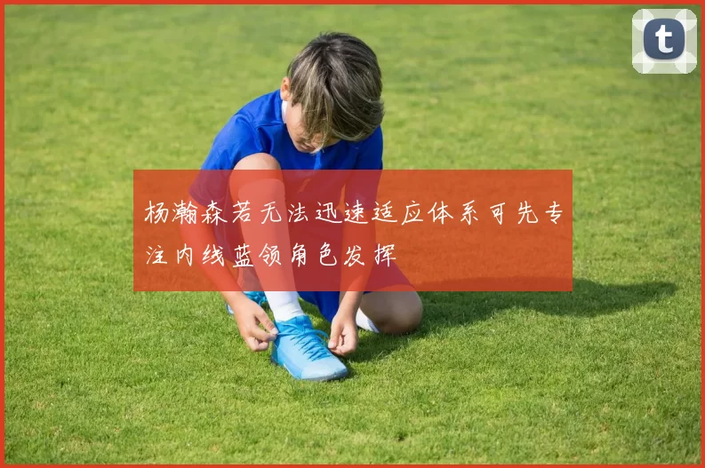 杨瀚森若无法迅速适应体系可先专注内线蓝领角色发挥